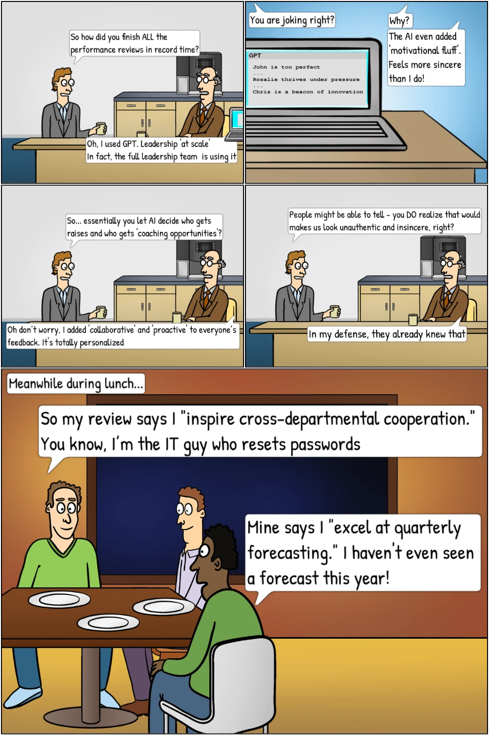  Performance reviews 